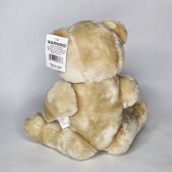 Vintage Jointed Zellers Teddy Bear with Tags - Picture 2 of 3